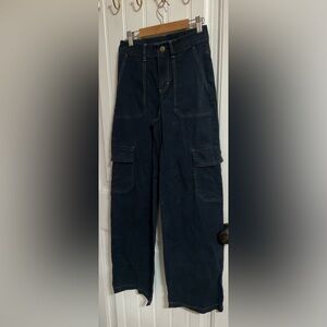 Wild Fable Women’s Dark Blue Cargo Pants